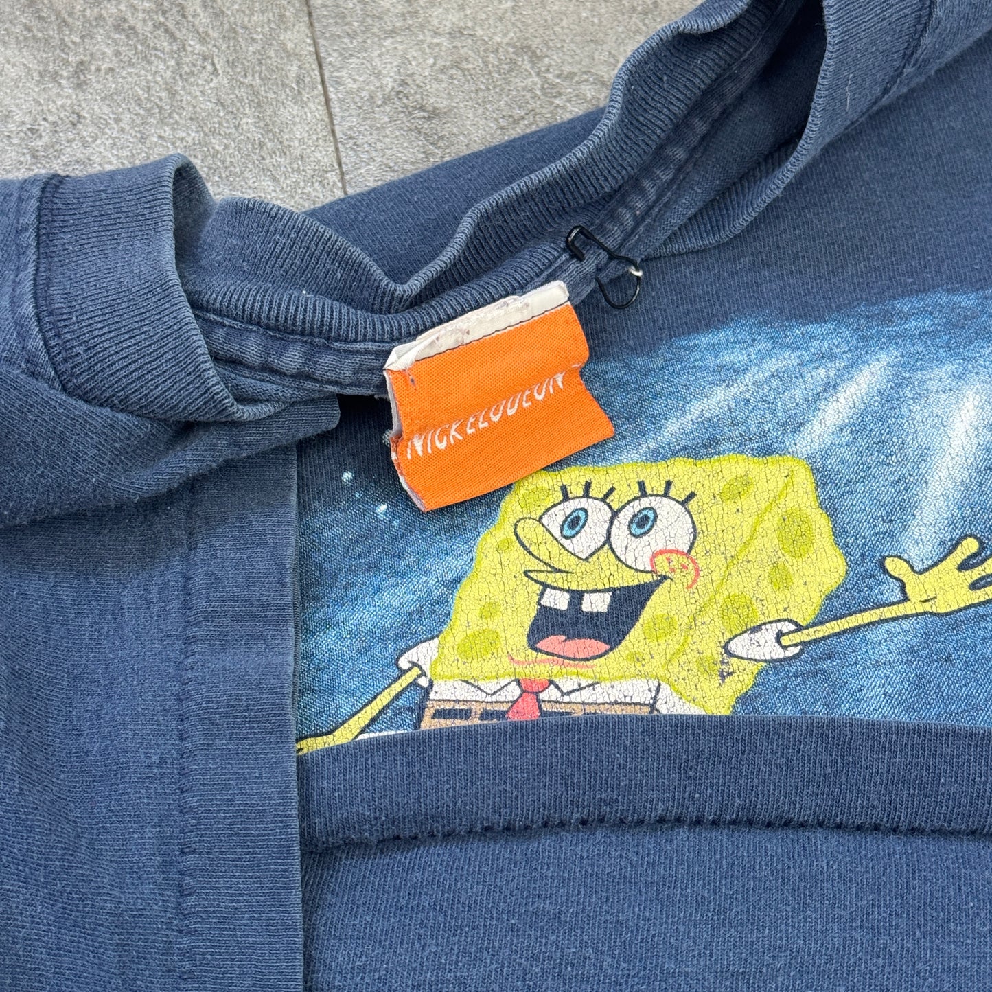 90s スポンジボブ クラッキングTee