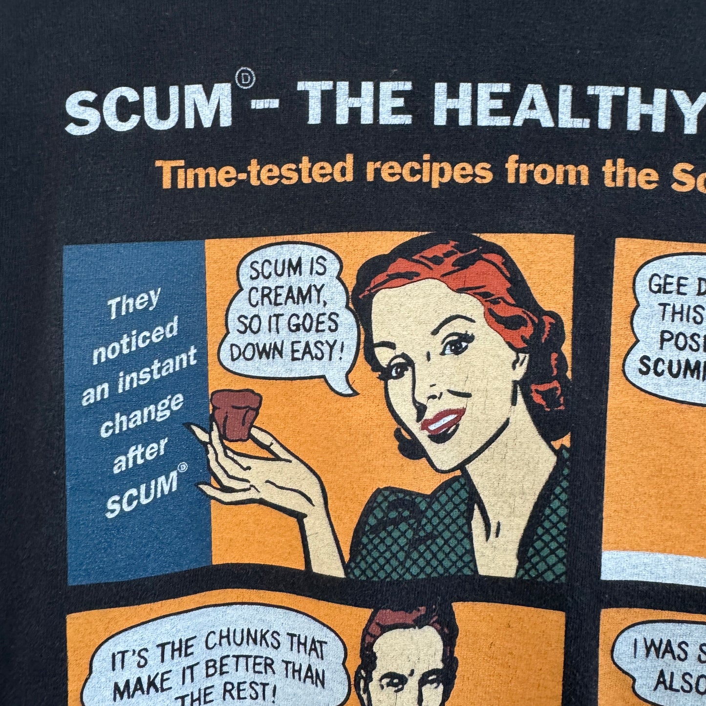 90s "SCUM" Fits Large