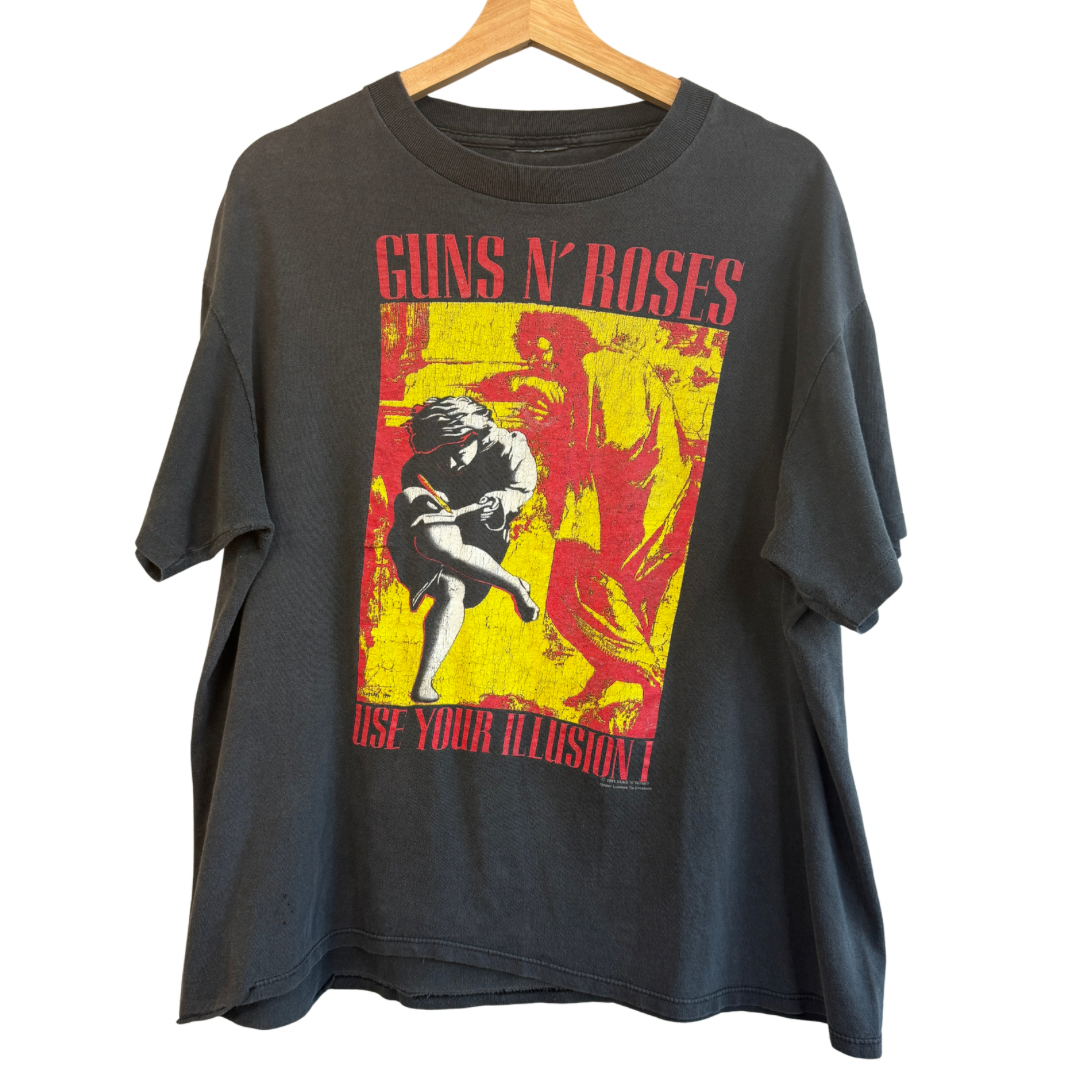 【両面】90s GUNS N' ROSES "USE YOUR ILLUSION"