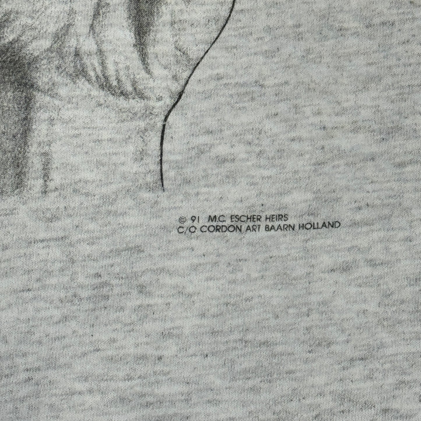 写像球体を持つ手 90s M.C.ESCHER