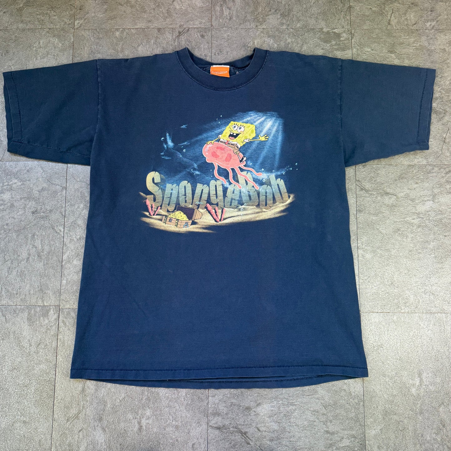 90s スポンジボブ クラッキングTee