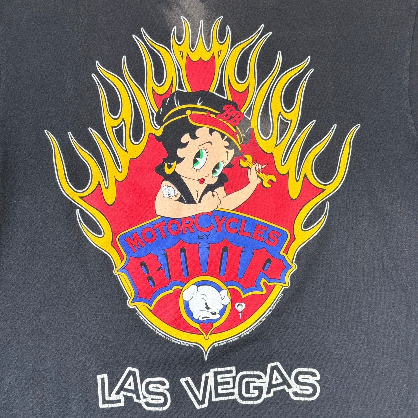 90s Betty Boop "MOTORCYCLES BOOP"