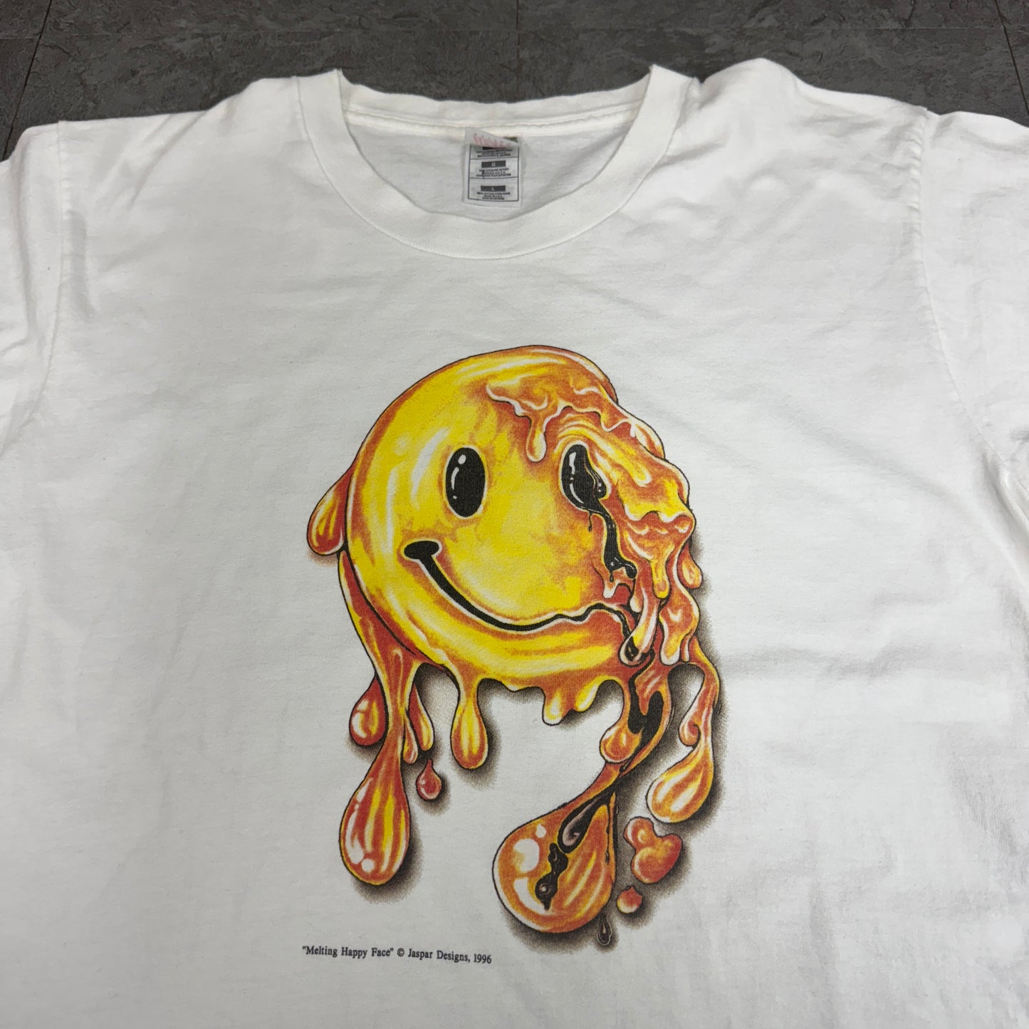 90s Melting Happy Face