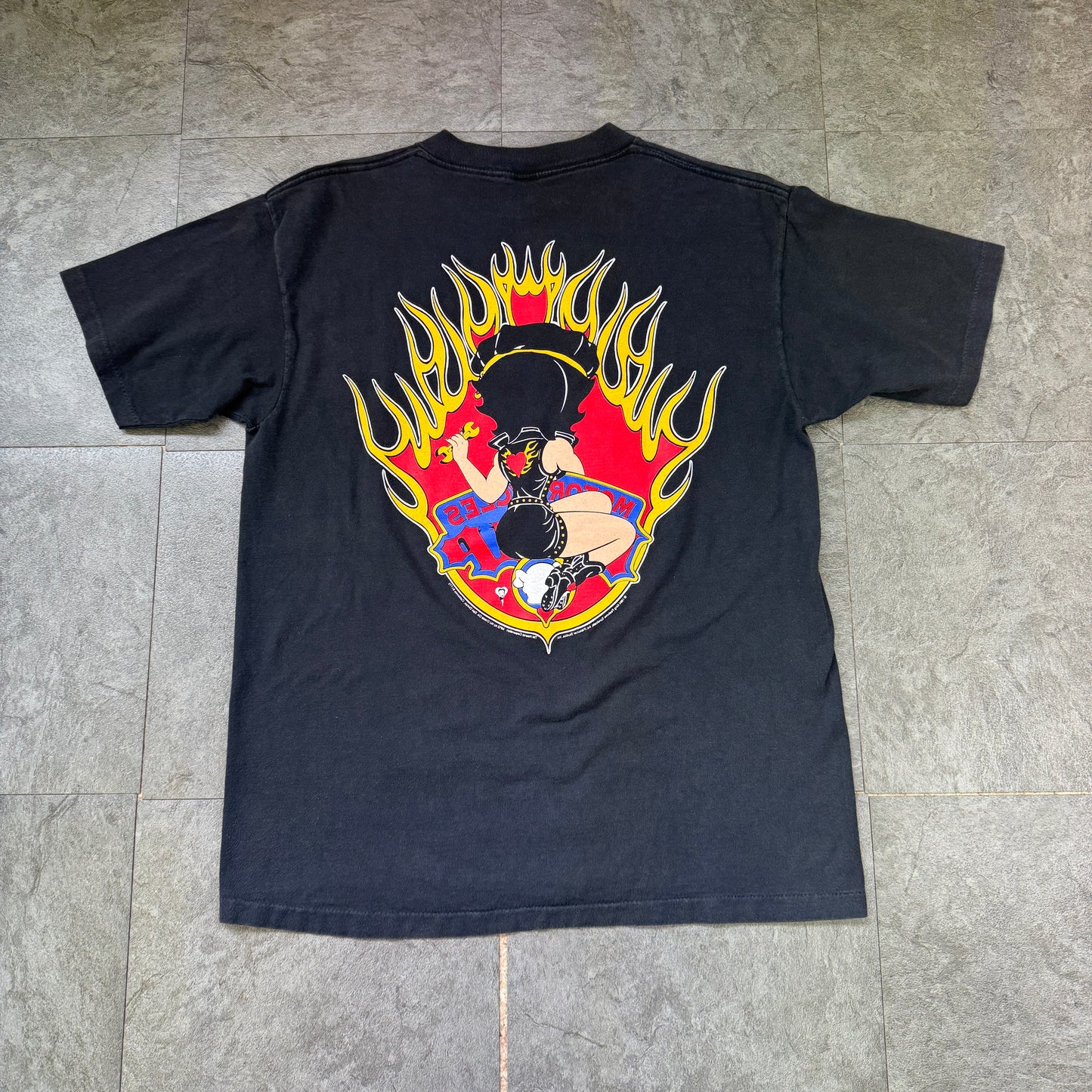 90s Betty Boop "MOTORCYCLES BOOP"
