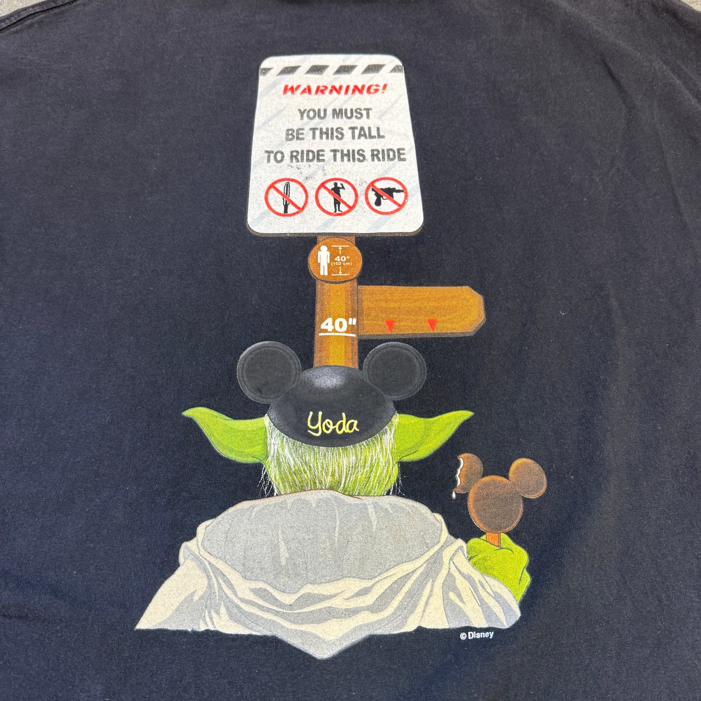 役満。00s STAR WARS "JUDGE ME BY MY SIZE DO YOU?"