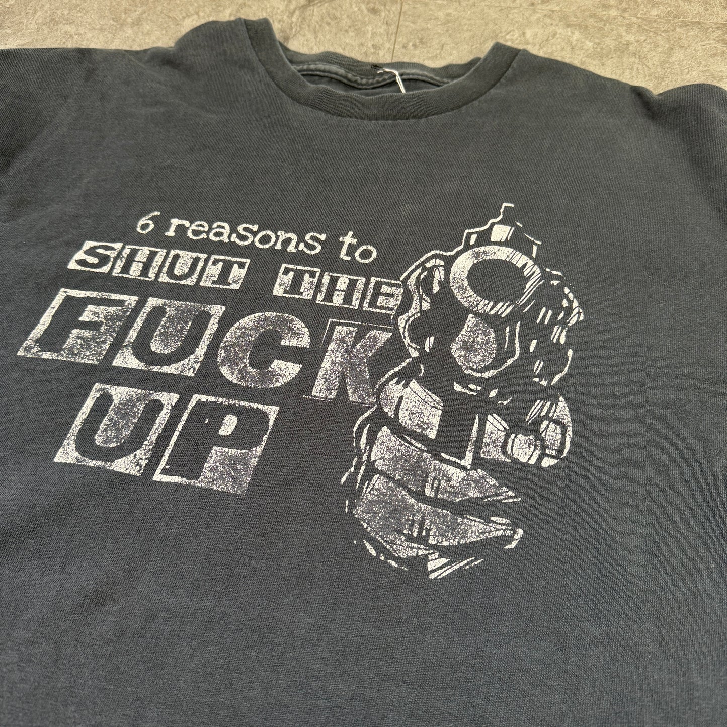 6reasons to SHUT THE FUCK UP Tee