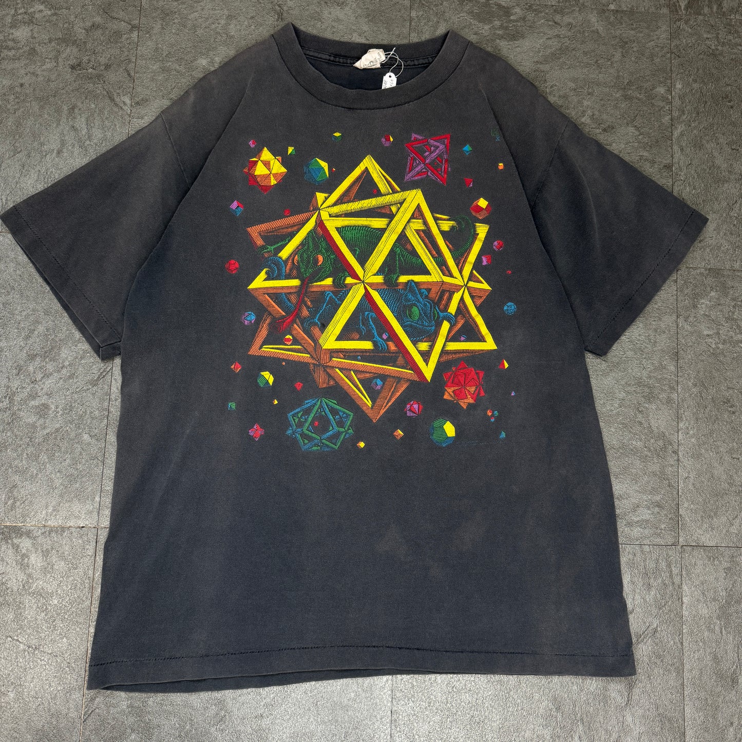 CHAMELEON BLACK 90s M.C.ESCHER “良フェード”