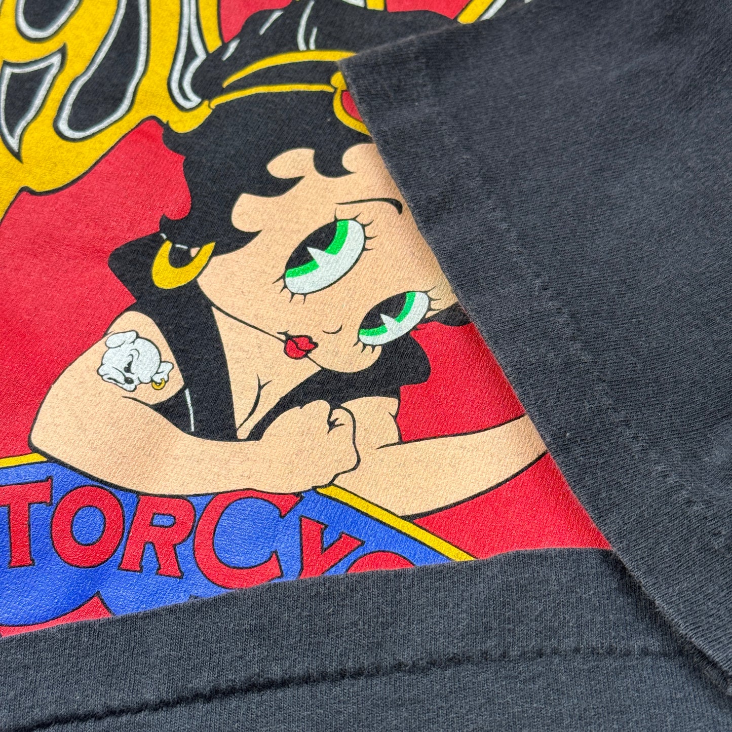 90s Betty Boop "MOTORCYCLES BOOP"