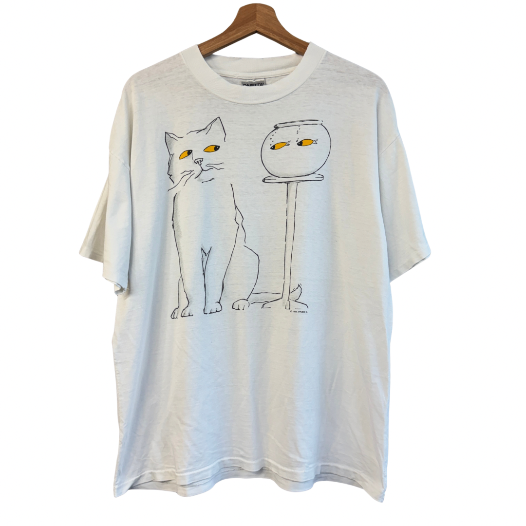 90s 猫Tee by SUDIO Q