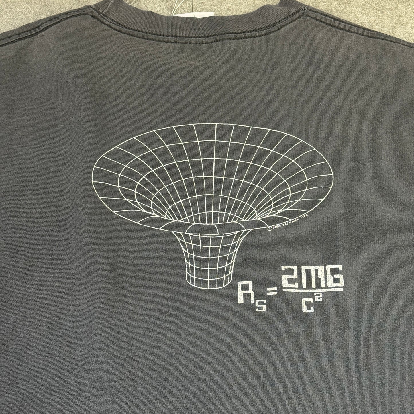 There was light & Brack hole Tee