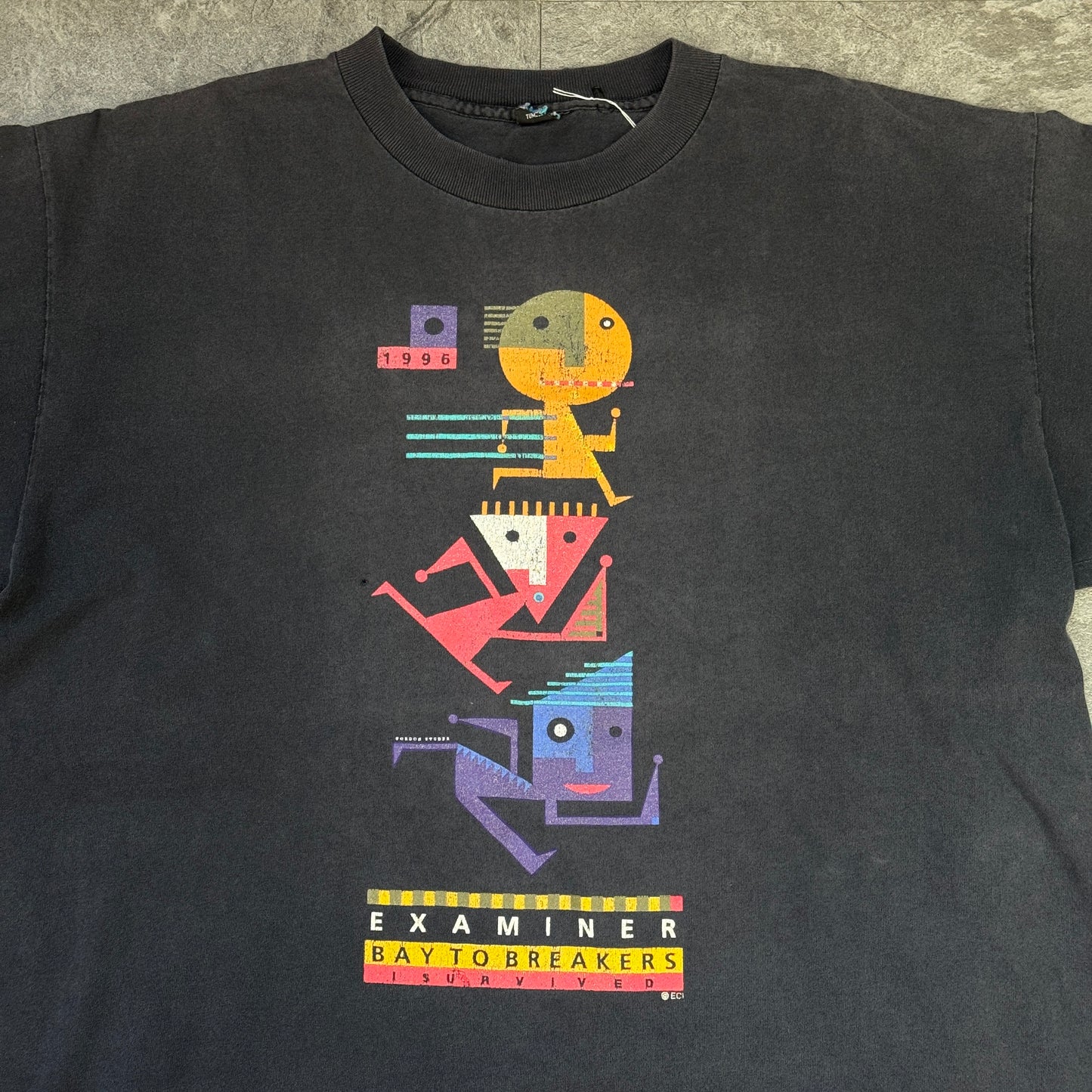 90s BAY TO BREAKERS フェードTee