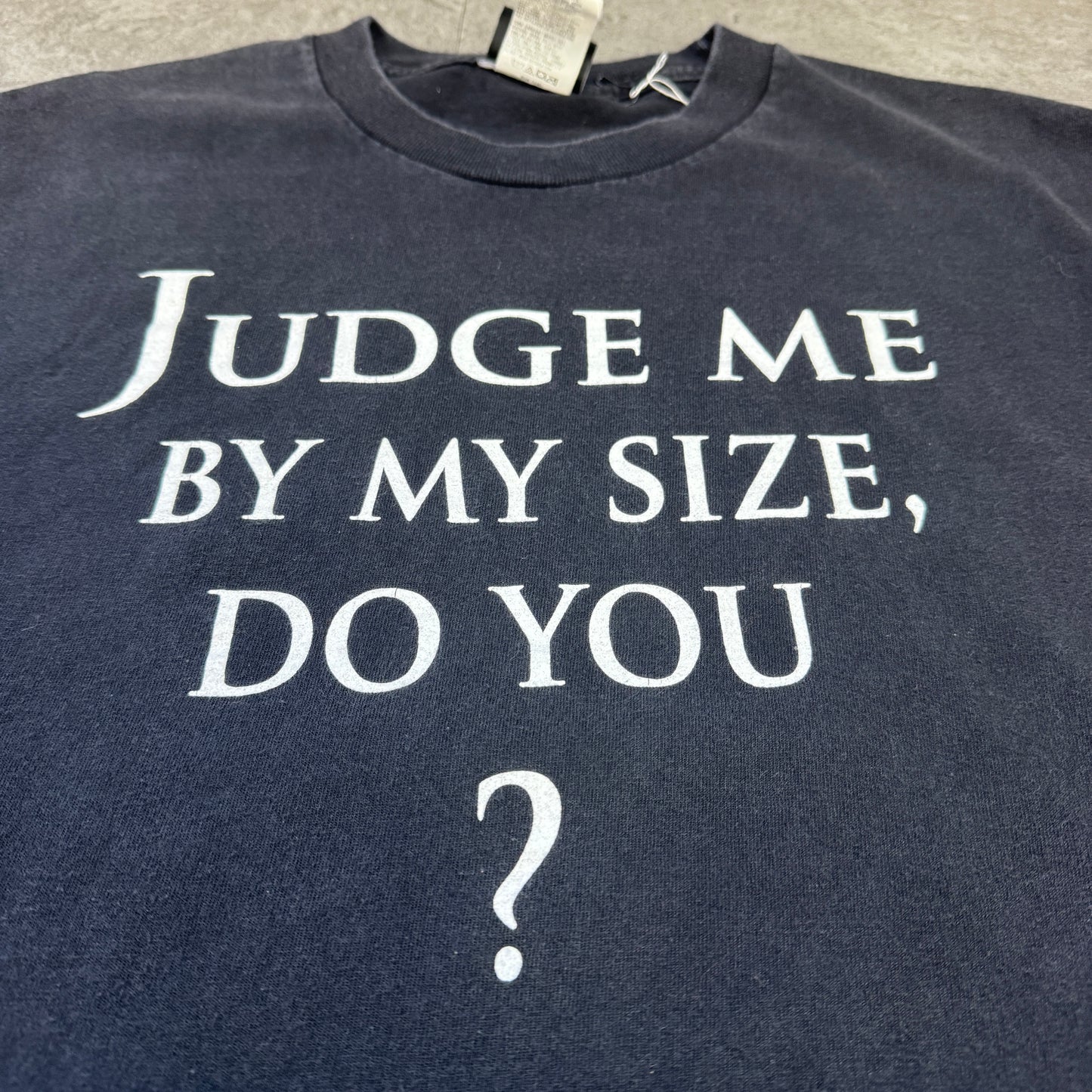 役満。00s STAR WARS "JUDGE ME BY MY SIZE DO YOU?"