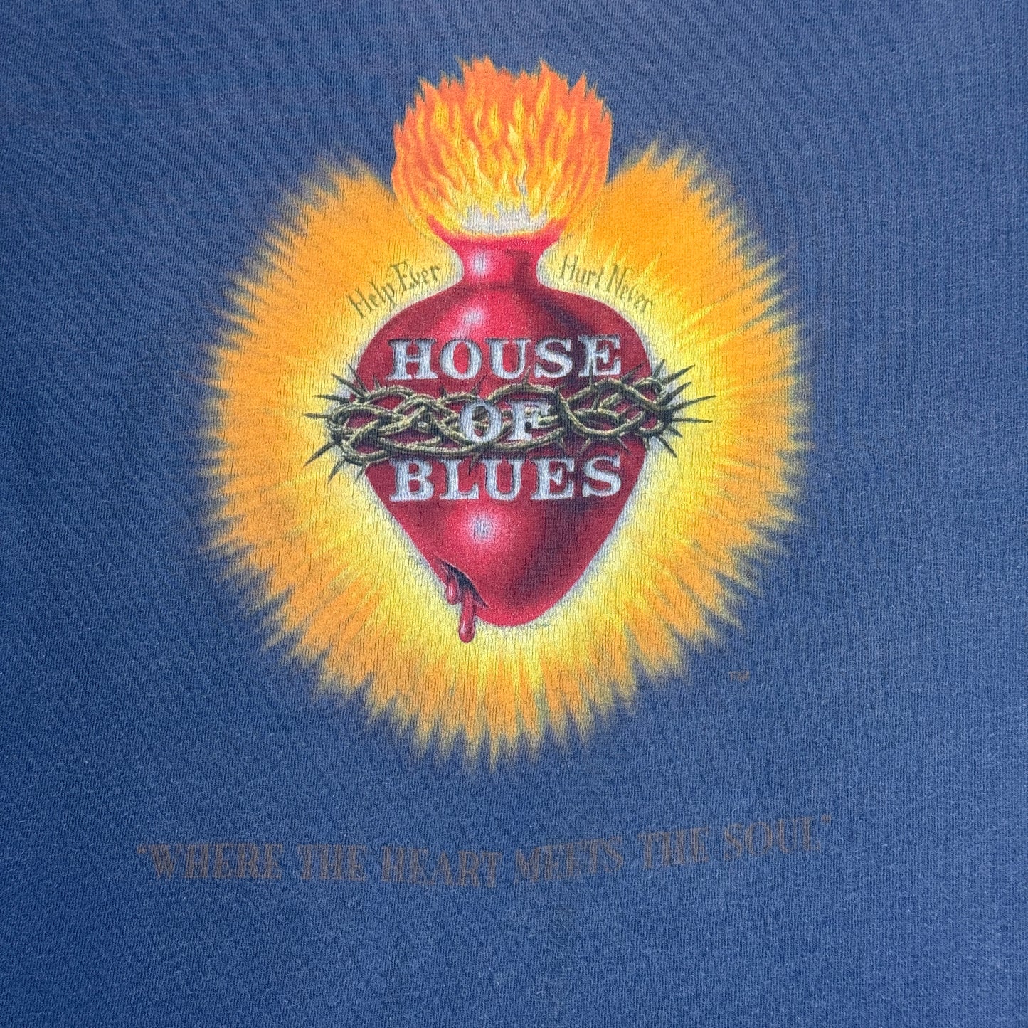 90s HOUSE OF BLUES T shirt