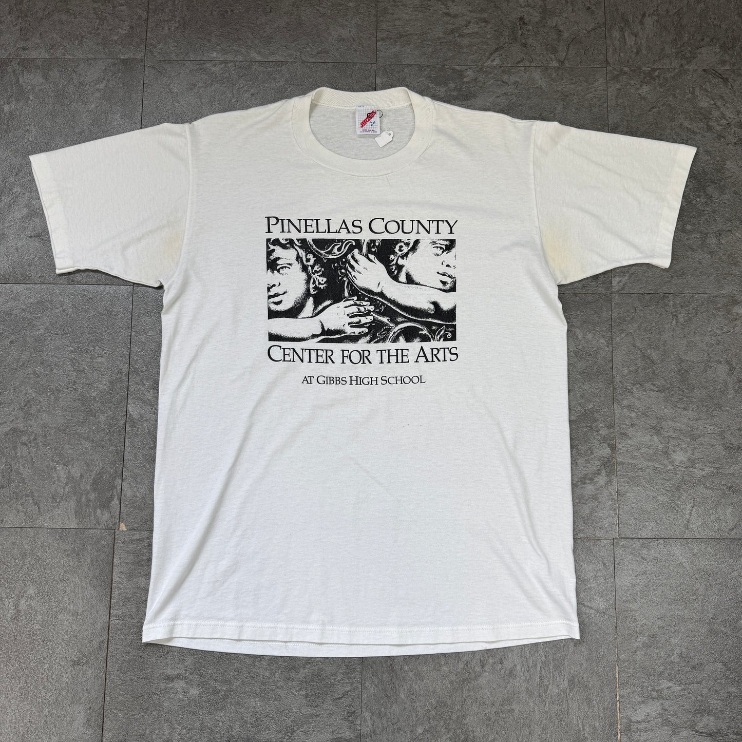 90s グッドレギュラー　”ギブス高校”　アートTシャツ