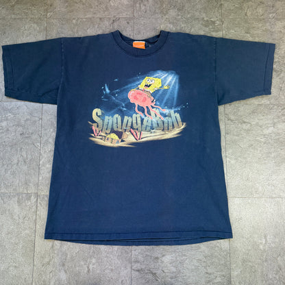90s スポンジボブ　クラッキングTee