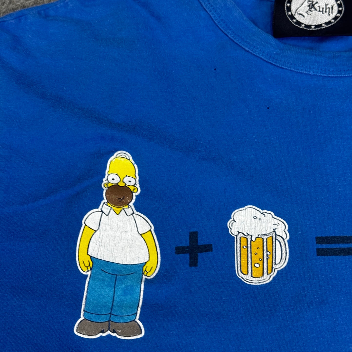 シンプソンズ　😄＋🍺＝💤