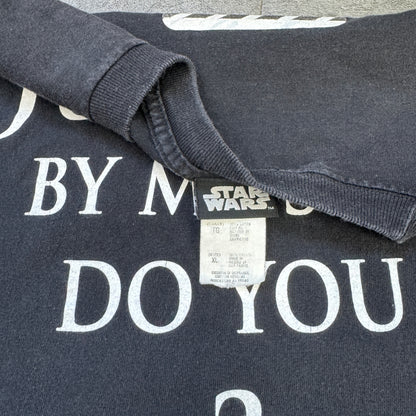 役満。00s STAR WARS "JUDGE ME BY MY SIZE DO YOU?"