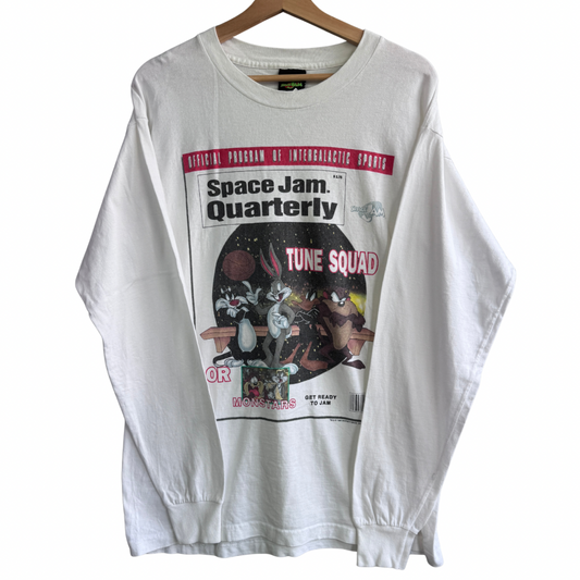 90s Space Jam Long Sleeve Tee